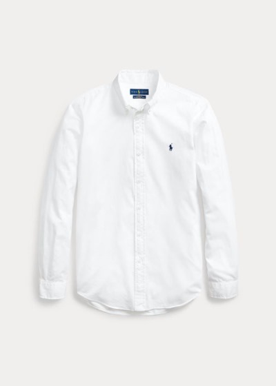 Polo Ralph Lauren Classic Fit Twill Skjorter Herre Danmark (CLXFA7365)